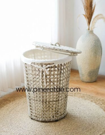Keranjang Baju Rotan - Truntum Laundry Basket - Shisil