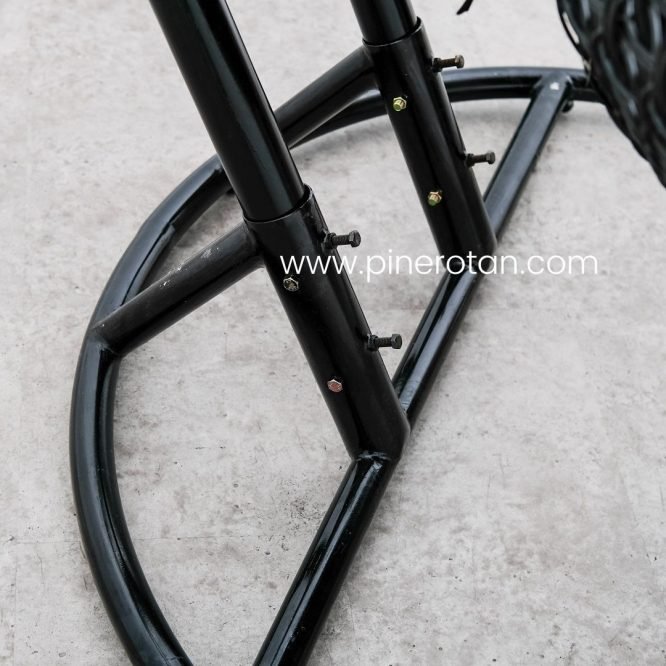 Ayunan Gantung Rotan Sintetis / Kursi Santai / Pear Hanging 2 Seat