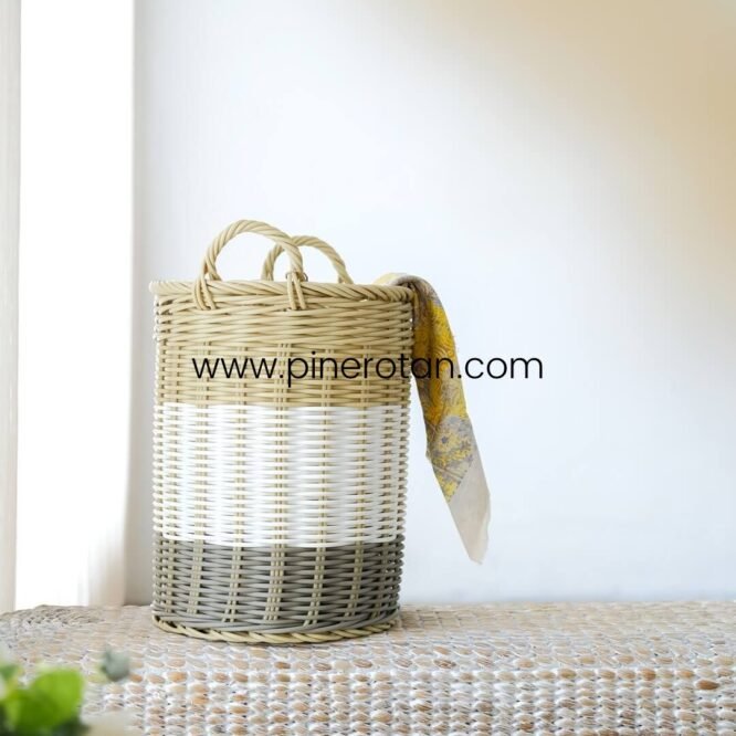 Basket Laundry Bendera S - Bendera Basket Set 3 S - Honey White Grey