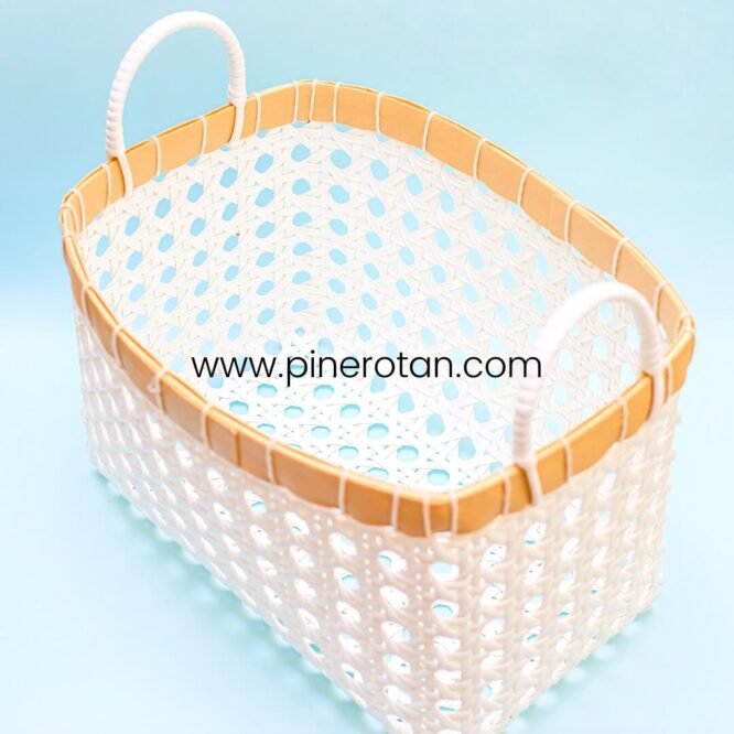 Keranjang Serbaguna Putih Truntum - Truntum Basket - White