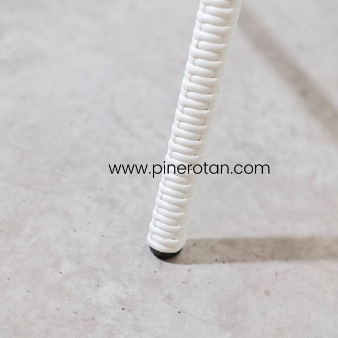 Kursi Bar Rotan Sintetis Minimalis / Kursi Cafe / Bar Stool Tinggi - Kingstone Bar Stool Glitter - Plain Honey.