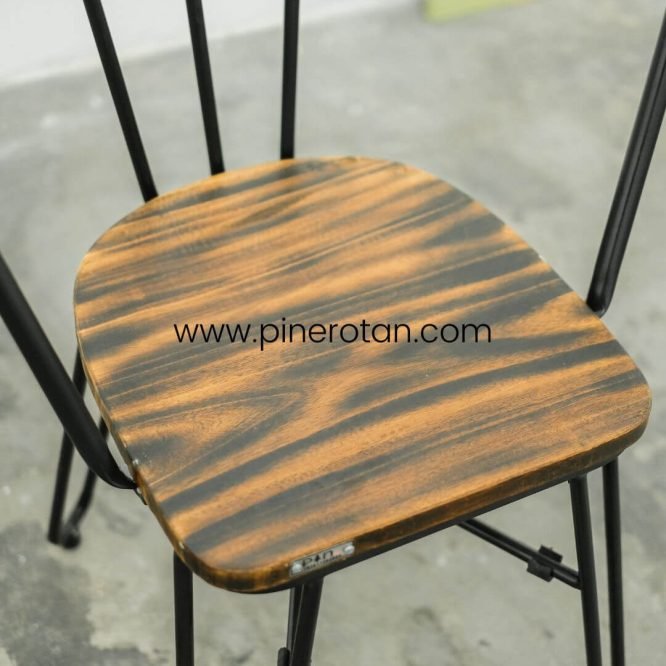 Kursi Teras Minimalis / Kursi Vintage / Kursi Cafe / Kursi Makan Dengan Tangan - Dorian Arm Chair.