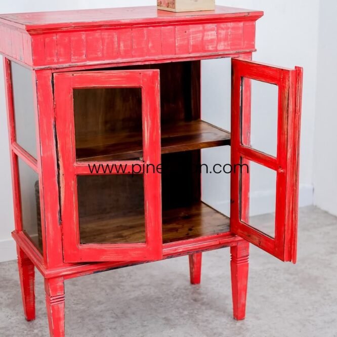 lemari vintage minimalis kayu solid marriot