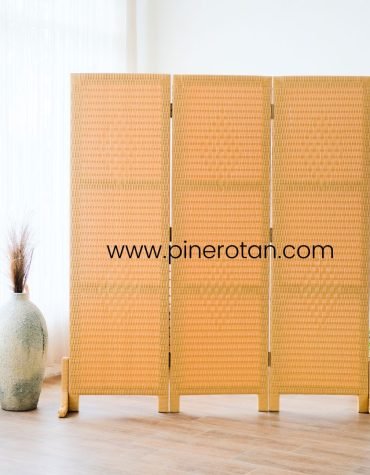 Sketsel Rotan - Alonzo 3 Panel - Honey