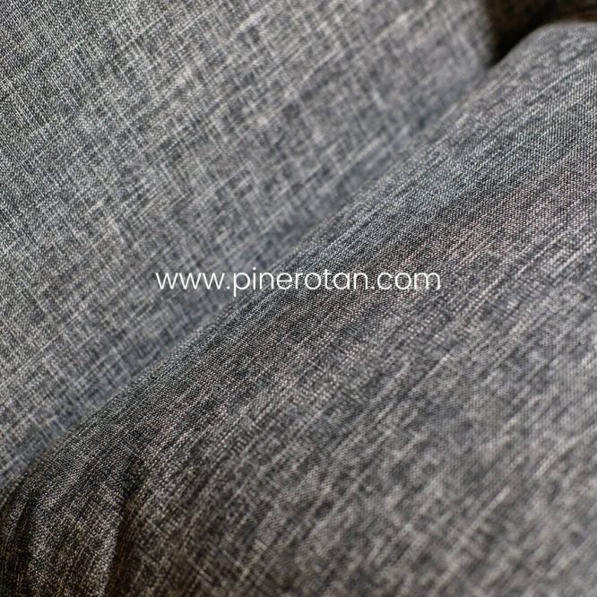 Set Meja Kursi Teras Rotan Sintetis / Meja Kayu Jati / Sofa Teras Pine - Cassa Design Terrace Set - Plain Honey.