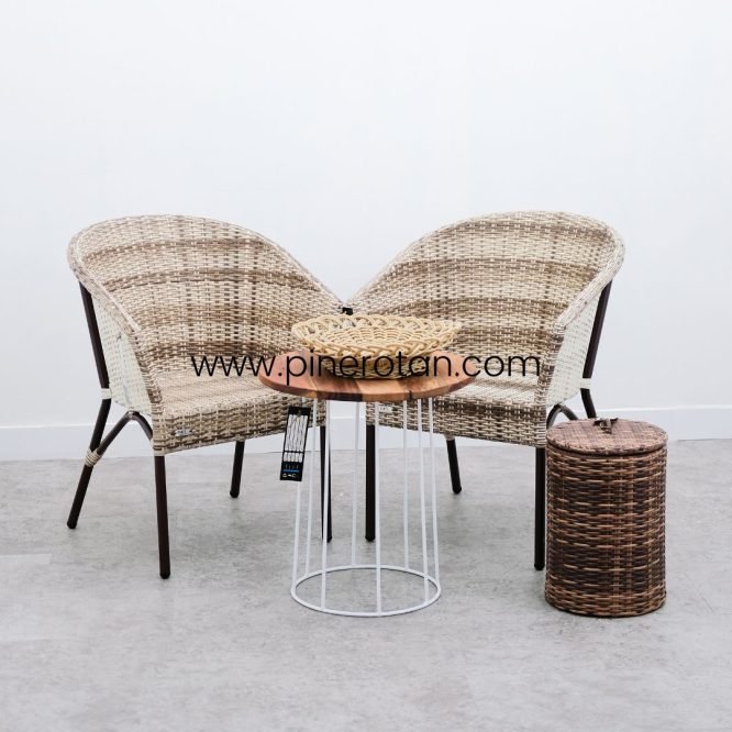 Set Teras Rotan - Kingstone TS - Milan III - Shisil