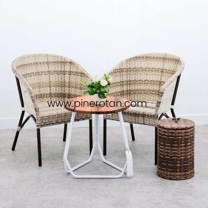 Set Meja Teras Rumah - Kingstone TS - Milan II - Shisil