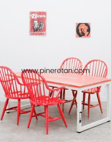 Set Meja Kayu Maldivest - Maldlivest Dining Set