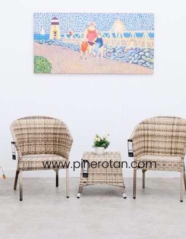 Set Teras Rotan Sintetis - Kingstone TS - Kenko ST - Shisil
