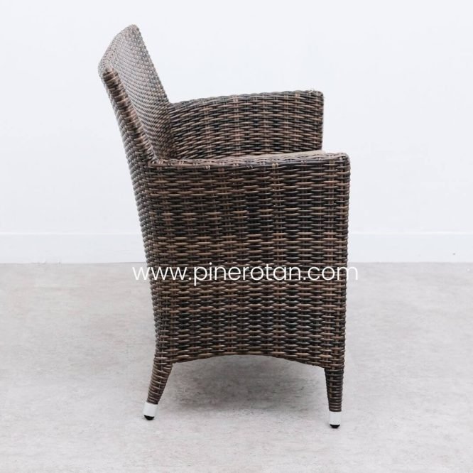 Kursi Outdoor Rotan Sintetis - Kenko 2 Seat - Croco