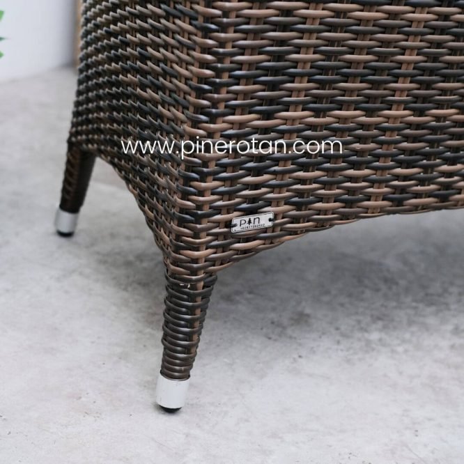 Kursi Outdoor Rotan Sintetis - Kenko 2 Seat - Croco