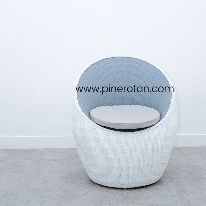 1 Set Meja Tamu Rotan Sintetis / Kursi Tamu Minimalis - Gentong Living Set