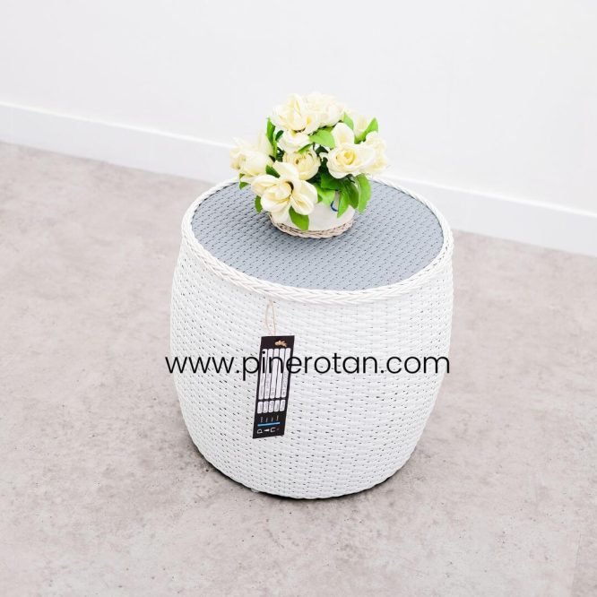 Set Kursi Teras Rotan Sintetis / Kursi Teras Gentong - Gentong Terrace Set