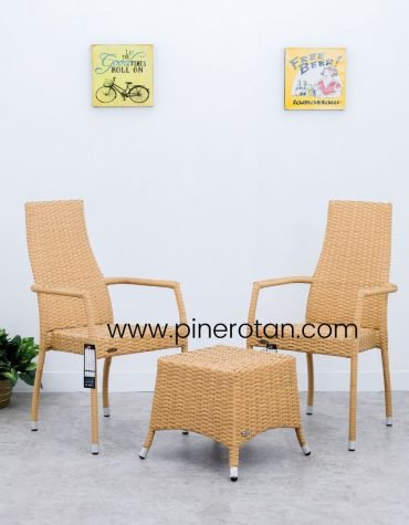 Set Teras Rotan - Sierra TS - Kenko ST - Nat Honey