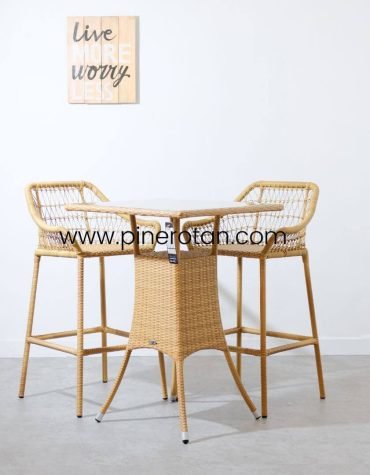 Set Kursi Bar Rotan - Tropical Barset Lacak