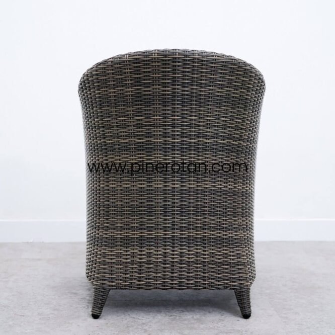 kursi teras rotan sintetis - arthur arm chair