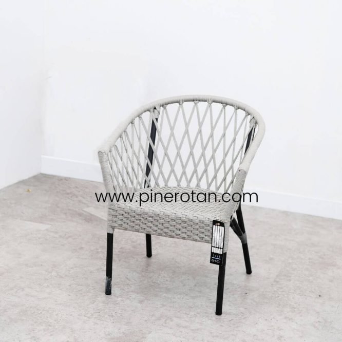 Kursi Teras Rope Polyester - Kingstone AC Rope - Grey