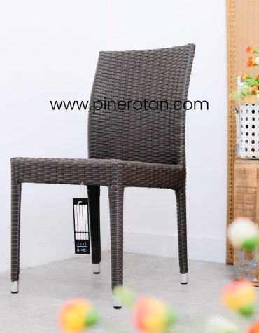 Kursi Makan Rotan Sintetis - New Santana Chair