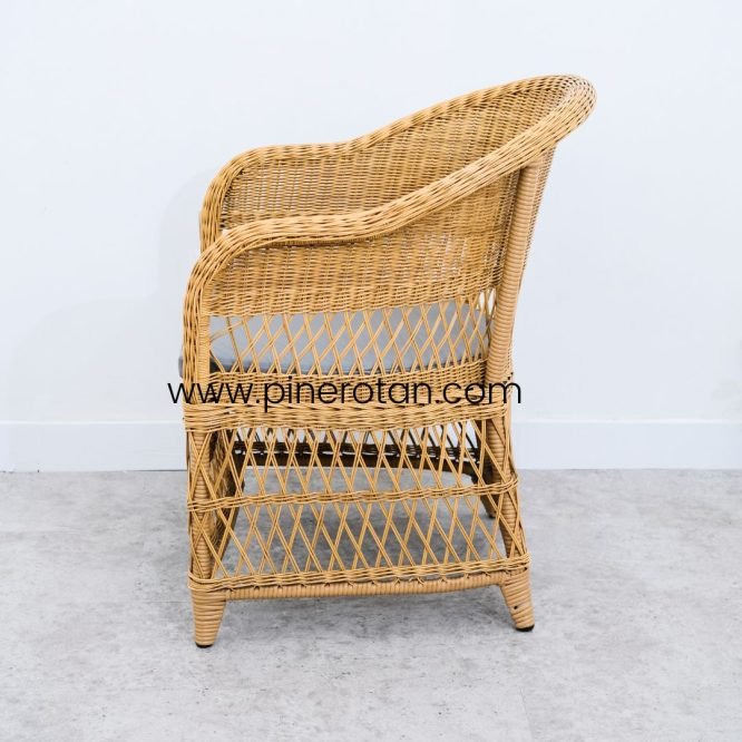 Kursi Rotan Kobo Honey - King Arthur - Honey