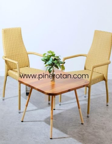 Set Teras Rotan - Sierra TS - Kopikabana CT - Nat Honey