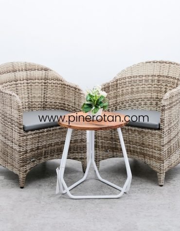 Kursi Teras Rotan Sintetis - Arthur TS - Milan II - Cushion - Shisil