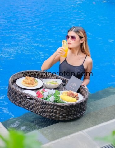Floating Tray Rotan Sintetis - Toba