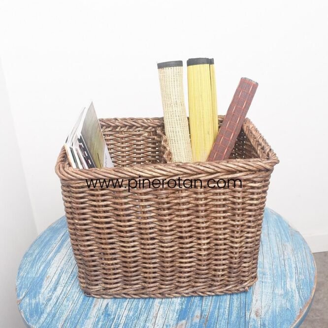 Keranjang Rotan Barang Portal - Portal Basket
