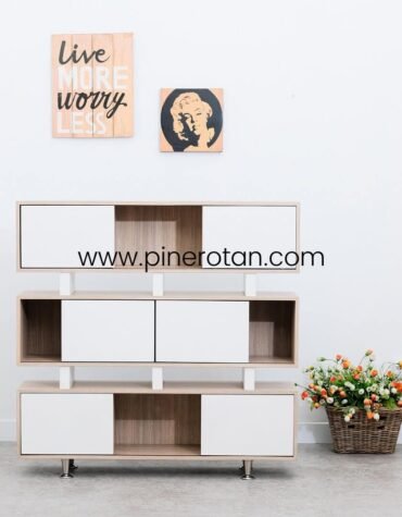 Rak display serbaguna minimalis - matrix