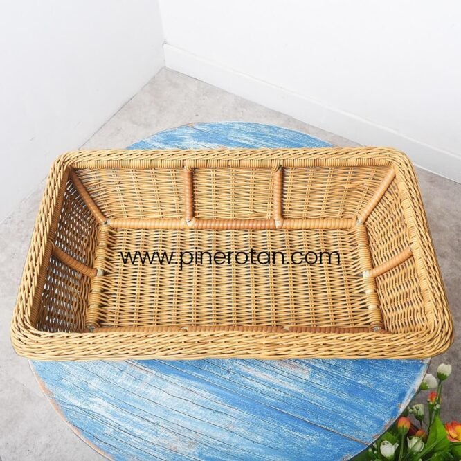 Basket Makanan Rotan Leno - Leno Basket