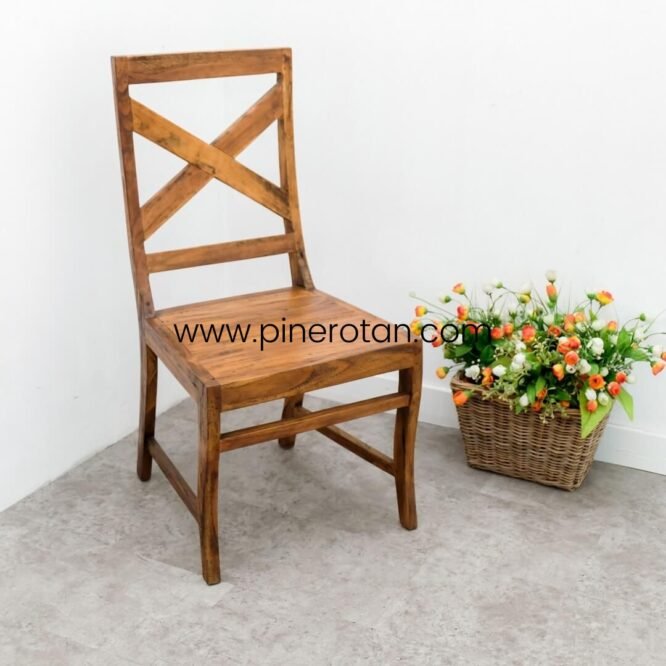 Kursi Dining Jati Gladiator - Gladiator Dining Set