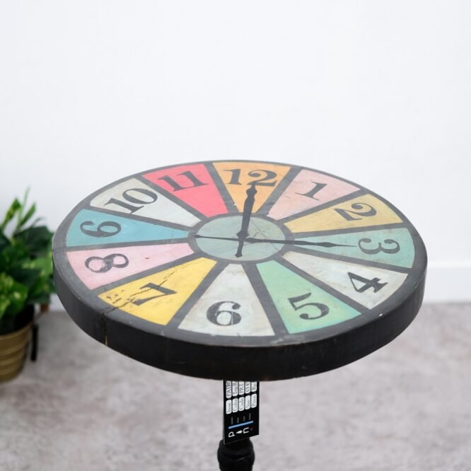 Meja Hitam Vintage Patrol - Patrol Side Table