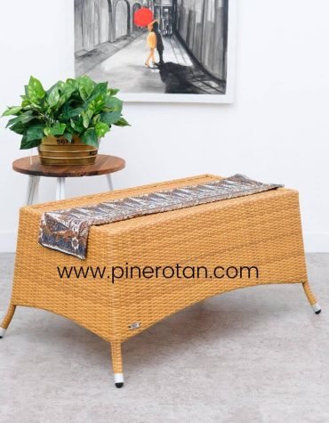 Meja Kopi Tamu Sintetis - Kenko CT - Plain Honey