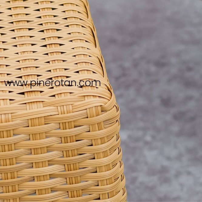 Meja Teras Sintetis Rotan - Kenko ST - Nat Honey