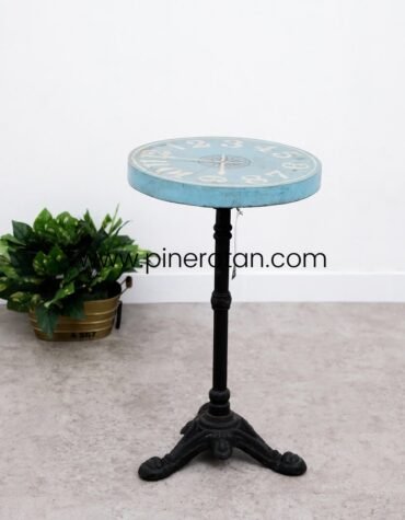 Meja Vintage Biru Patrol - Patrol Side Table Blue