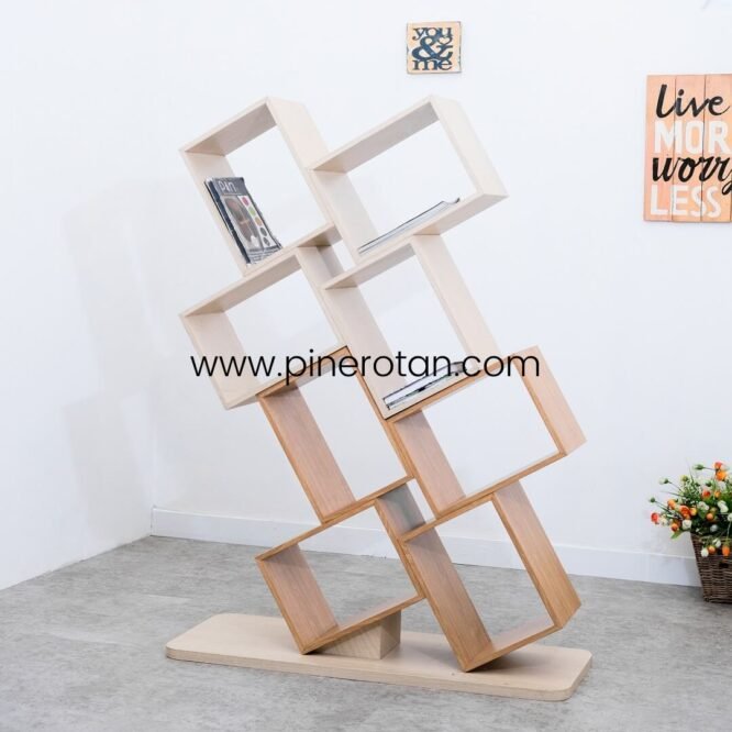 rak display serbaguna minimalis