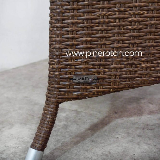 Meja Tamu Pine Rotan - Kenko CT - Red Pulut