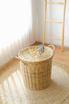 marion laundry basket honey