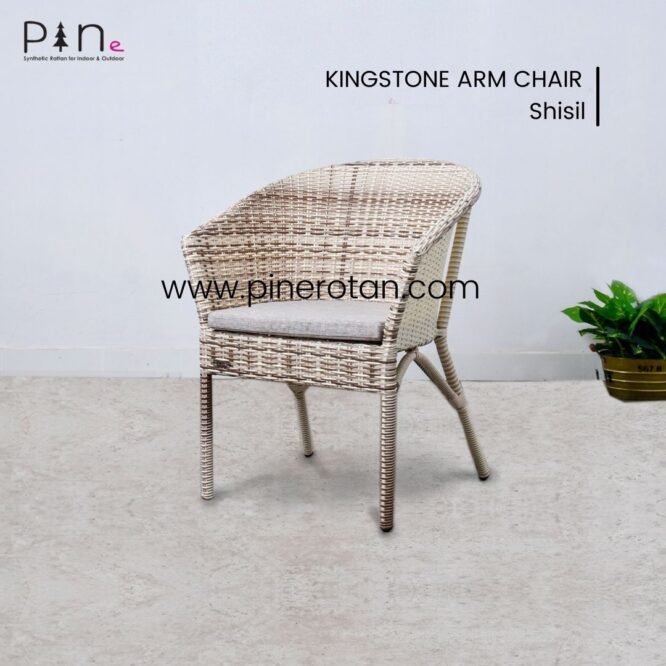 Kursi Teras Rotan Sintetis - Kingstone AC - Shisil