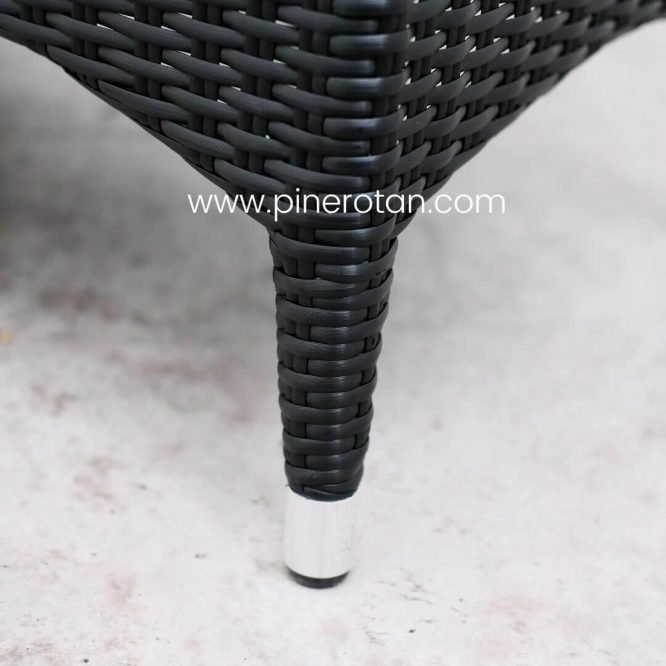 Kursi Tamu / Kursi Taman Pine Rotan - Kenko Arm Chair 3 Seat.