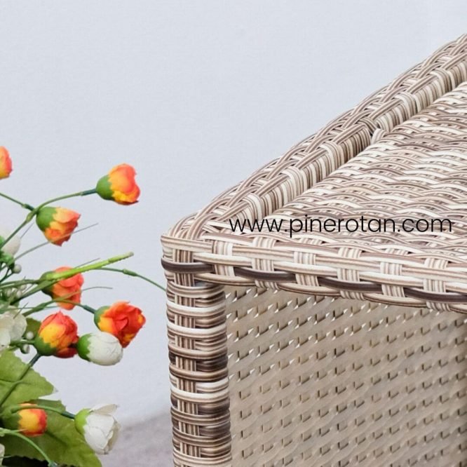 Meja Teras Anyaman Rotan - Fema ST - Shisil
