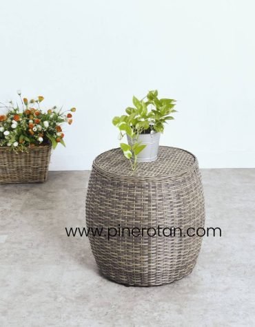 Meja Teras Gradasi Abu - Bima ST - Cappucino