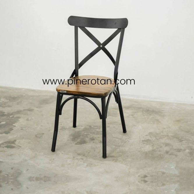 Kursi Makan Besi - Colony Dining Chair