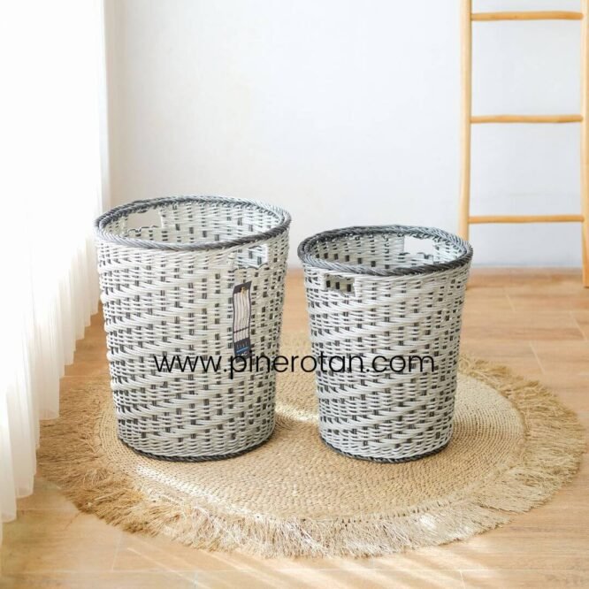 Set Basket Laundry Sakura - Sakura Laundry Basket Set 2