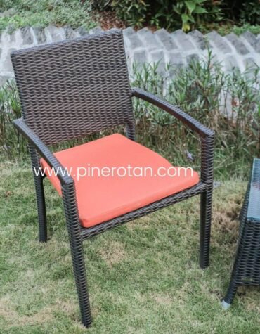 Kursi Arm Chair Rotan - Mexico Arm Chair