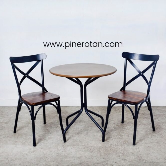Set Meja Kafe Bottle - Bottle Dining Set - Colony DC