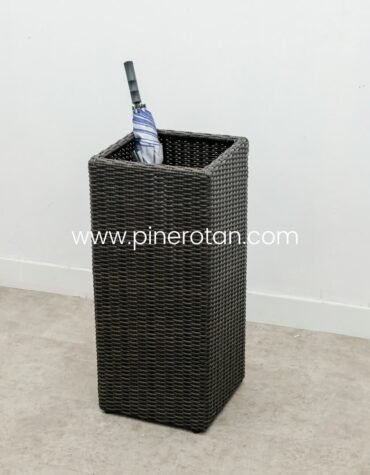 Tempat Penyimpanan Payung Rotan - Peru Umbrella Holder - Dark Brown