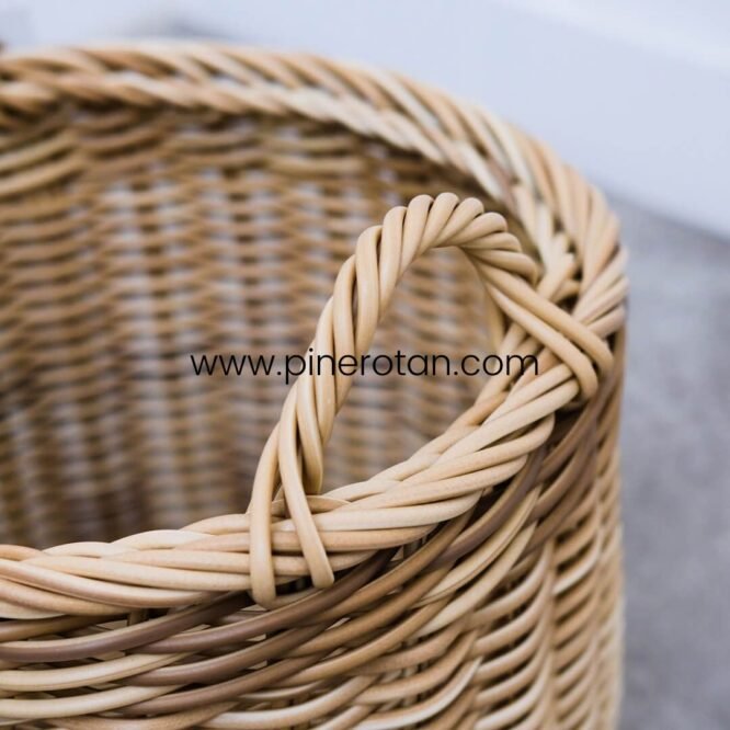 Basket Rotan Bulat Ratu - Ratu Basket Set 3 - Small Shisil