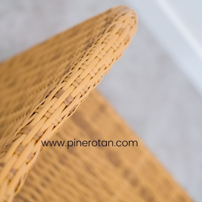 1 Set Meja Tamu Rotan Sintetis / Kursi Tamu - Arthur Living Set 4x1 - Kenko Coffee Table - No Cushion.