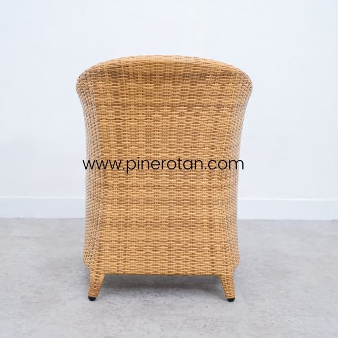 1 Set Meja Tamu Rotan Sintetis / Kursi Tamu - Arthur Living Set 4x1 - Kenko Coffee Table - No Cushion.