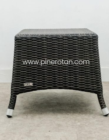 Meja Teras Rotan - Kenko ST - Dark Brown